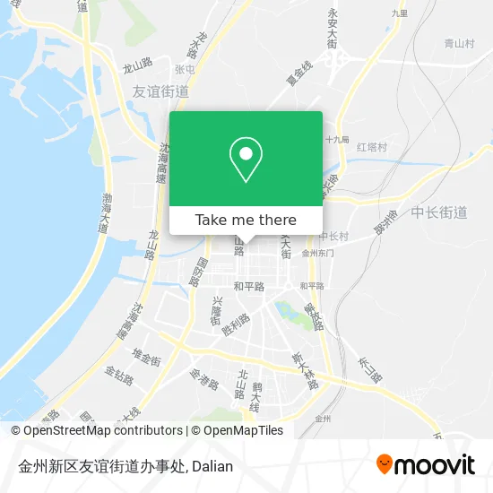 金州新区友谊街道办事处 map