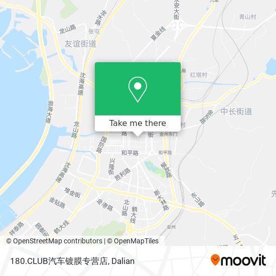 180.CLUB汽车镀膜专营店 map