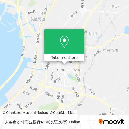 大连市农村商业银行ATM(友谊支行) map