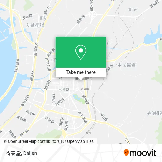 得春堂 map
