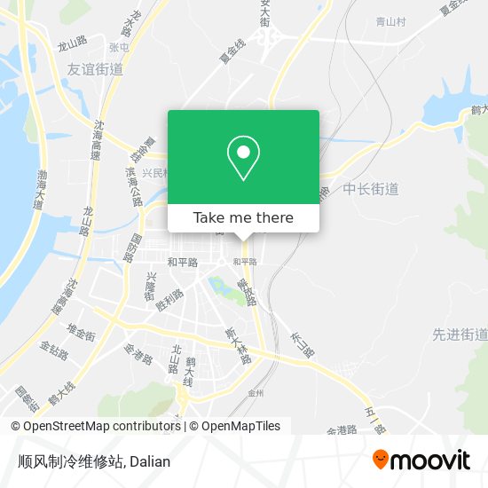顺风制冷维修站 map