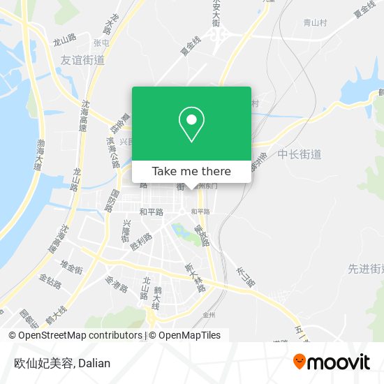 欧仙妃美容 map