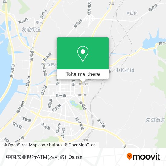 中国农业银行ATM(胜利路) map