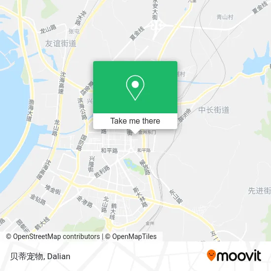 贝蒂宠物 map