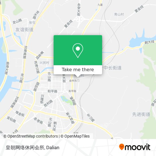 皇朝网络休闲会所 map