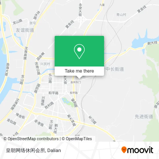 皇朝网络休闲会所 map