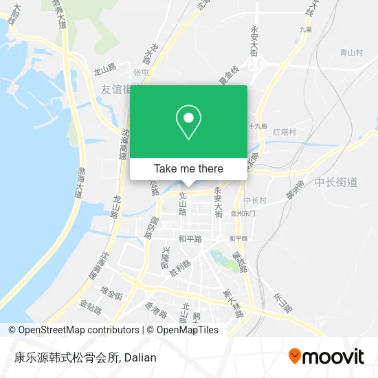 康乐源韩式松骨会所 map