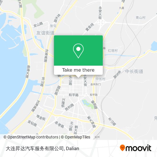 大连昇达汽车服务有限公司 map