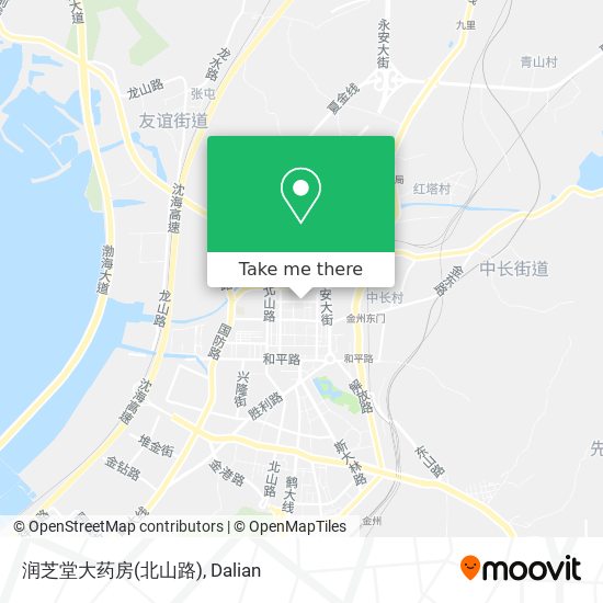 润芝堂大药房(北山路) map