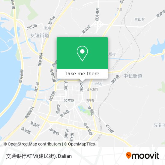 交通银行ATM(建民街) map