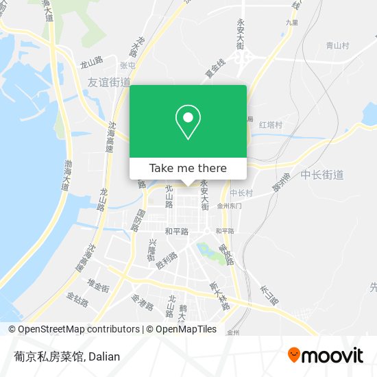 How To Get To 葡京私房菜馆in 金州区by Bus Or Metro Moovit