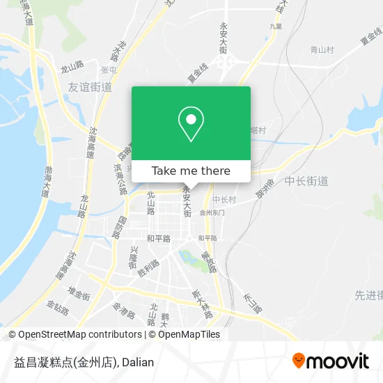 益昌凝糕点(金州店) map