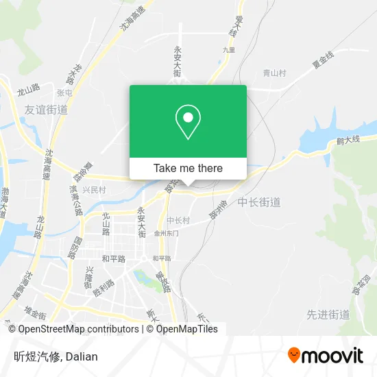 昕煜汽修 map