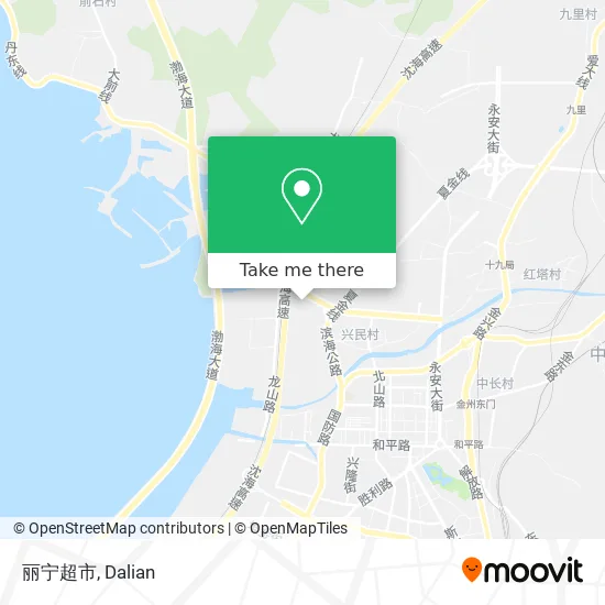 丽宁超市 map