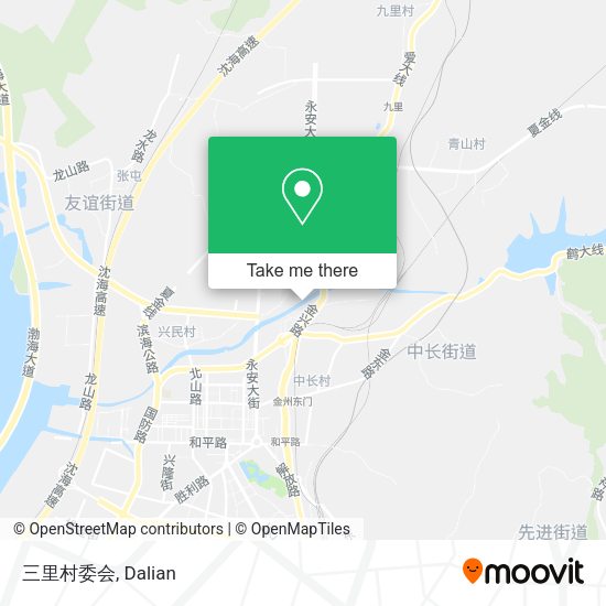 三里村委会 map