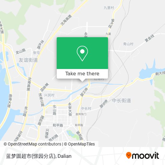 蓝梦圆超市(憬园分店) map