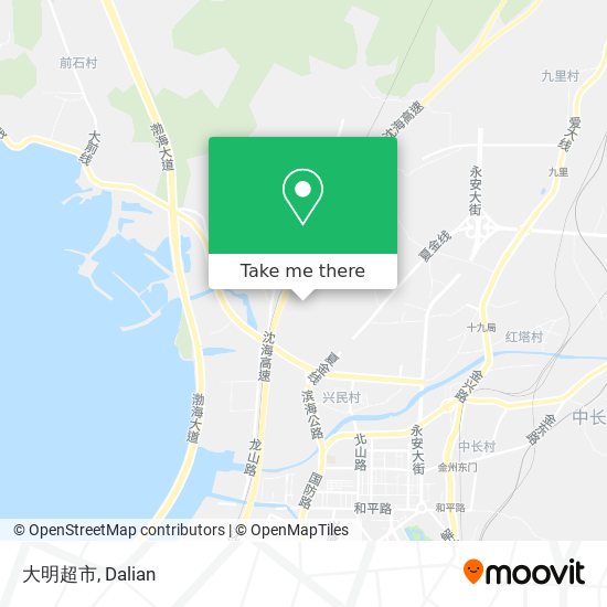 大明超市 map
