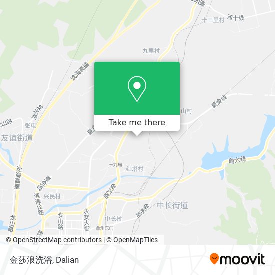 金莎浪洗浴 map