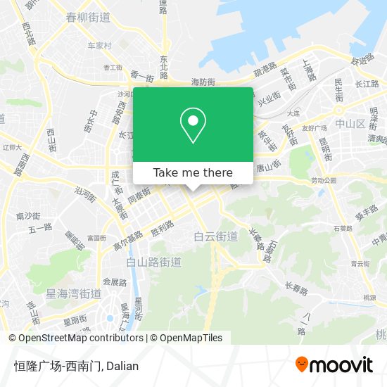 恒隆广场-西南门 map