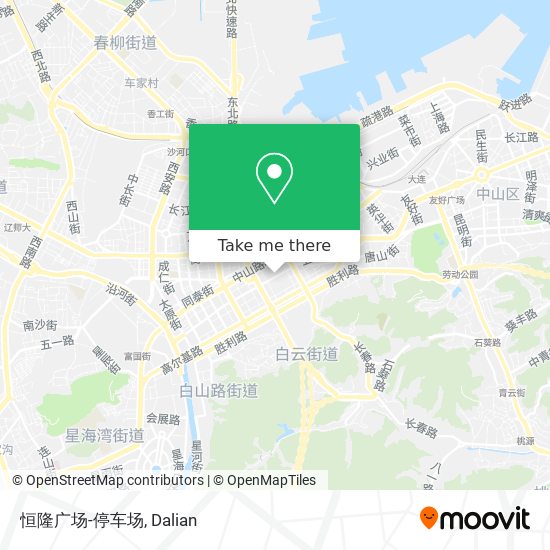 恒隆广场-停车场 map