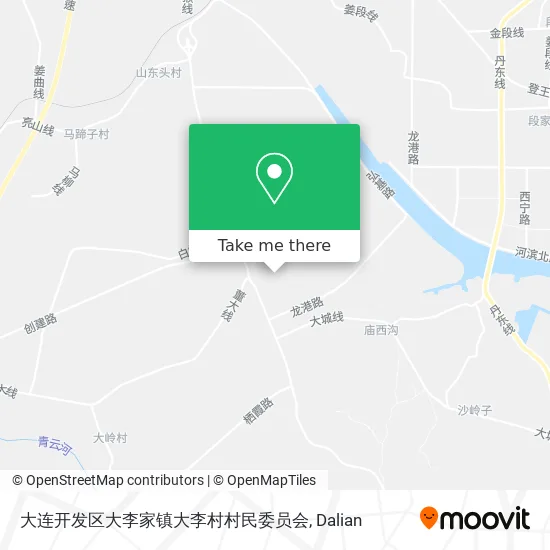 大连开发区大李家镇大李村村民委员会 map