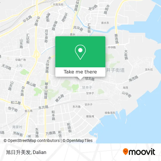 旭日升美发 map