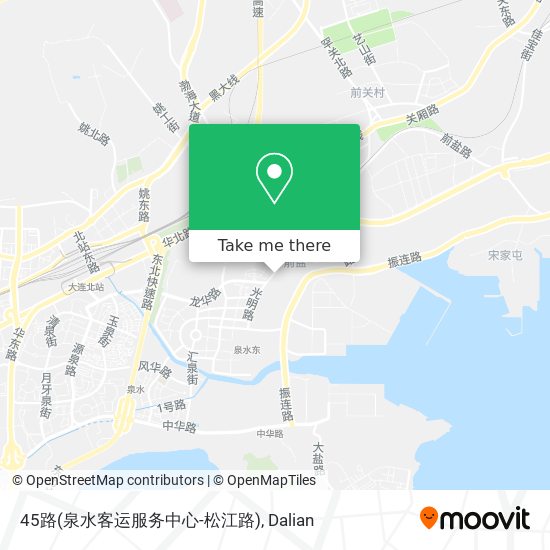 45路(泉水客运服务中心-松江路) map