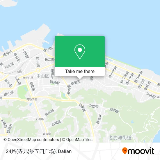 24路(寺儿沟-五四广场) map