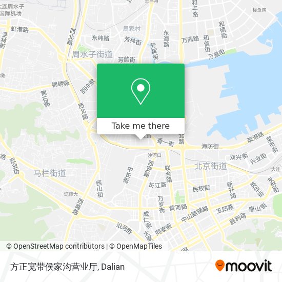 方正宽带侯家沟营业厅 map