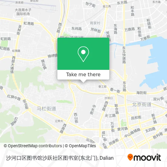 沙河口区图书馆沙跃社区图书室(东北门) map