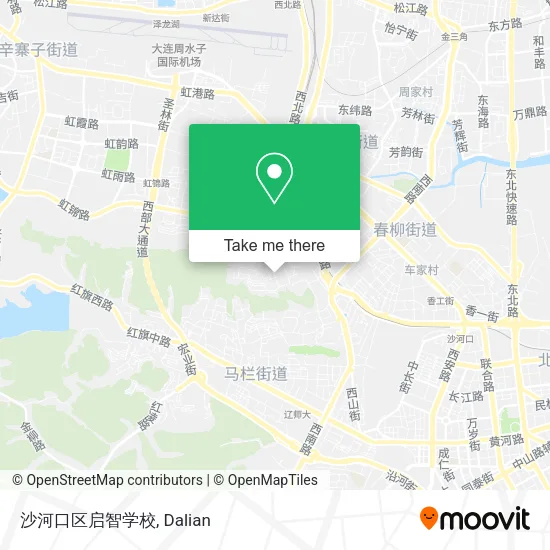沙河口区启智学校 map