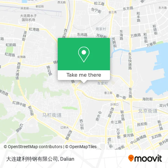 大连建利特钢有限公司 map