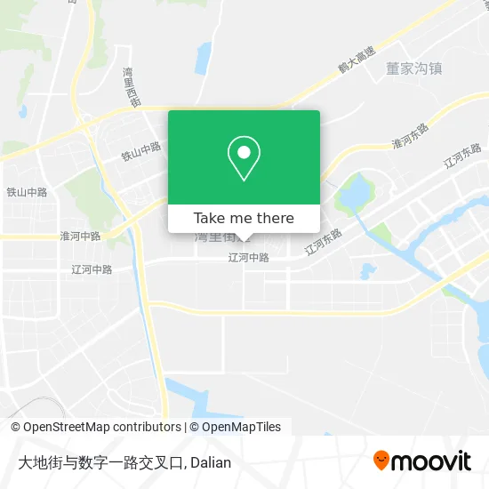 大地街与数字一路交叉口 map