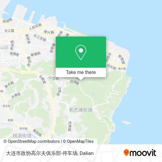 大连市政协高尔夫俱乐部-停车场 map