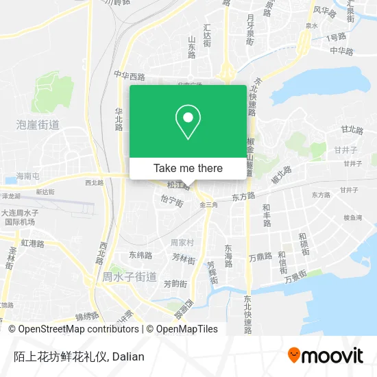 陌上花坊鲜花礼仪 map