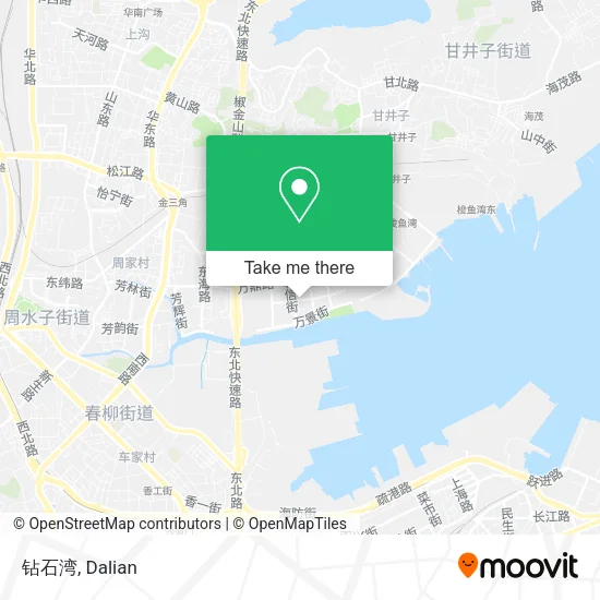 钻石湾 map
