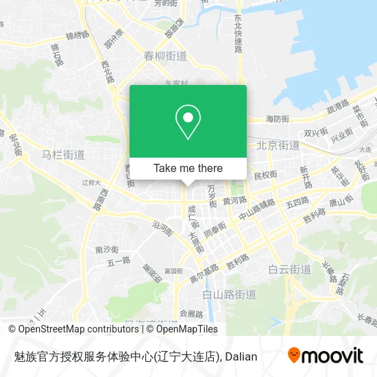 魅族官方授权服务体验中心(辽宁大连店) map