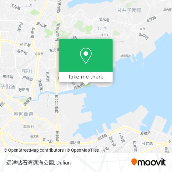 远洋钻石湾滨海公园 map