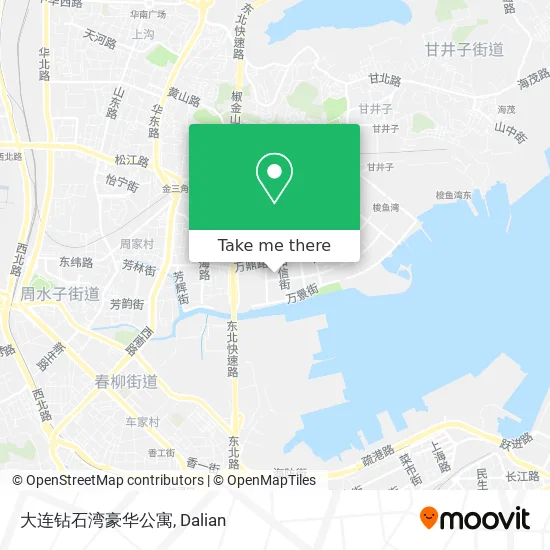 大连钻石湾豪华公寓 map