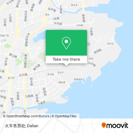 火车售票处 map