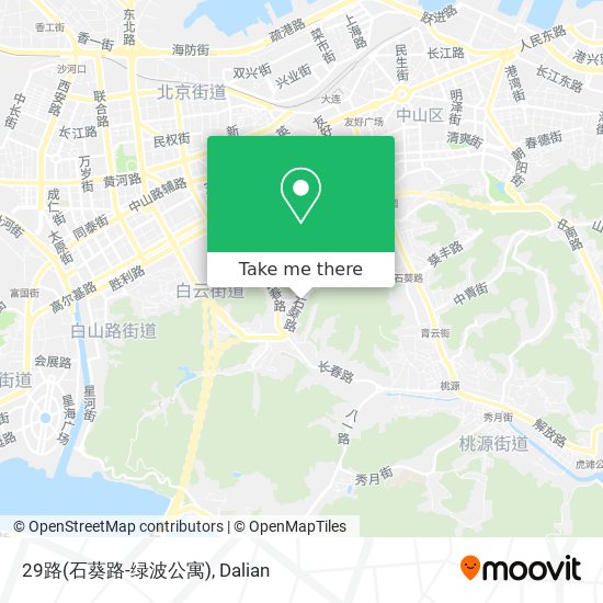 29路(石葵路-绿波公寓) map