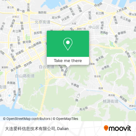 大连爱科信息技术有限公司 map