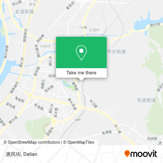 惠民街 map