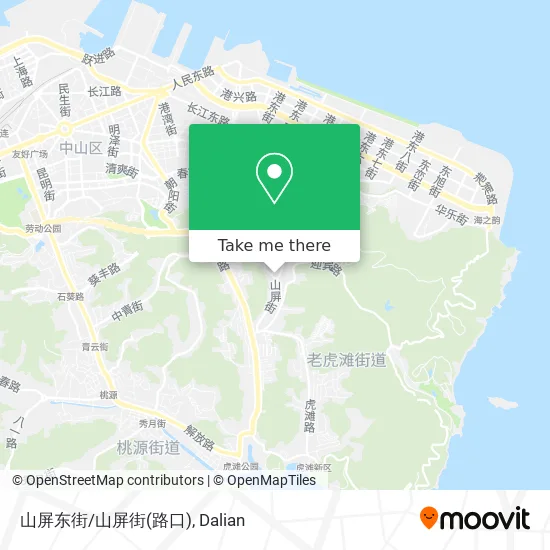 山屏东街/山屏街(路口) map