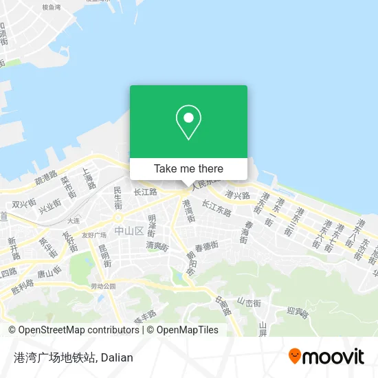 港湾广场地铁站 map