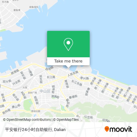 平安银行24小时自助银行 map