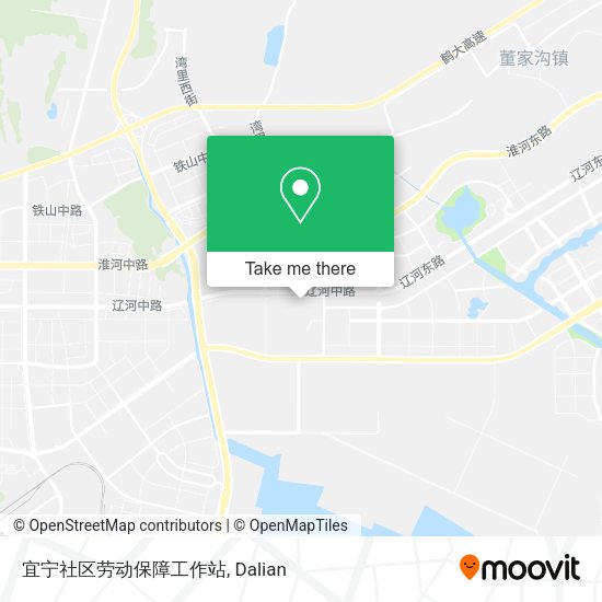 宜宁社区劳动保障工作站 map