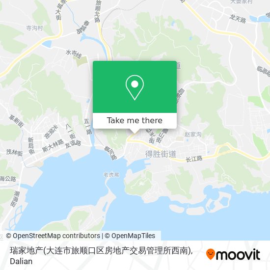 瑞家地产(大连市旅顺口区房地产交易管理所西南) map
