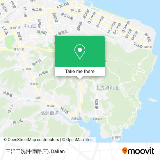 三洋干洗(中南路店) map