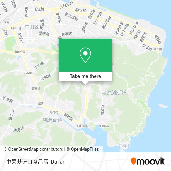 中果梦进口食品店 map